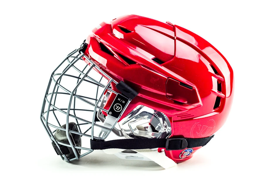 IJshockeyhelm Warrior Covert CF 80 Combo Red Senior L