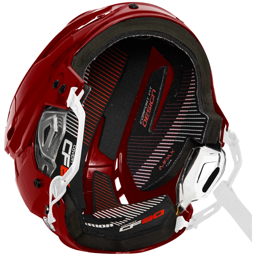 IJshockeyhelm Warrior Covert CF 80 Red Senior