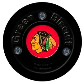 IJshockeypuck Green Biscuit Chicago Blackhawks