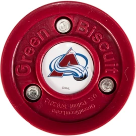 IJshockeypuck Green Biscuit Colorado Avalanche