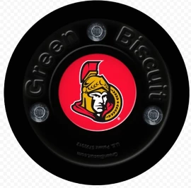 IJshockeypuck Green Biscuit Ottawa Senators