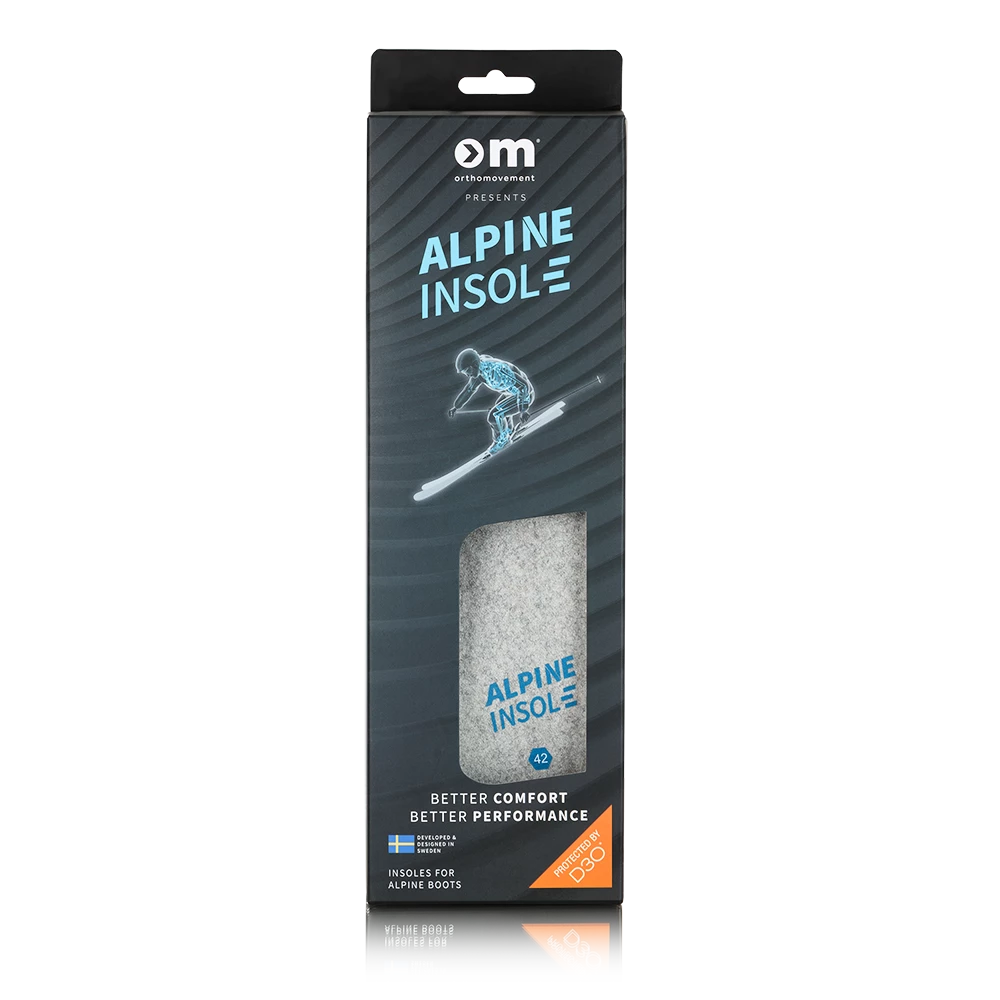 Inlegzooltjes Orthomovement  Upgrade Alpine Insole