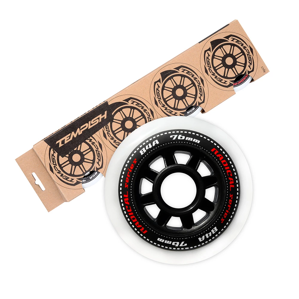 Inline wielen Tempish  RADICAL 76 mm 84A 4-Pack