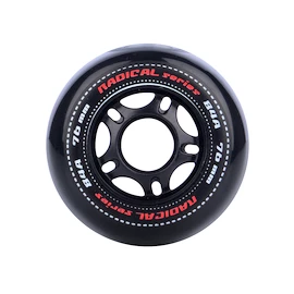 Inline wielen Tempish RADICAL 76 mm 84A Black 4-Pack