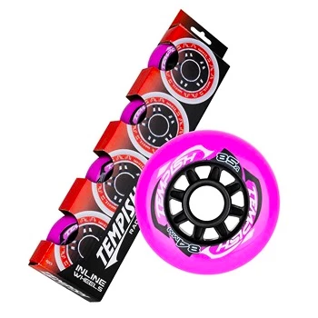Inline wielen Tempish  RADICAL Color 84 mm 85A 4-Pack  paars