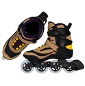 Inlineskates Powerslide  Phuzion Radon Umber 80 Trinity