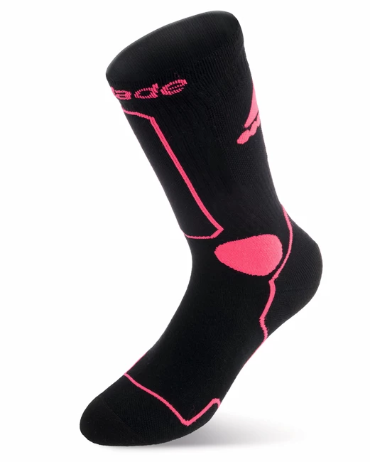Inlinesokken Rollerblade  Skate Socks Black/Pink
