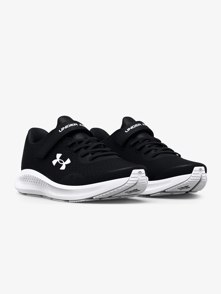 Jongens hardloopschoenen Under Armour Pursuit 3 AC-BLK