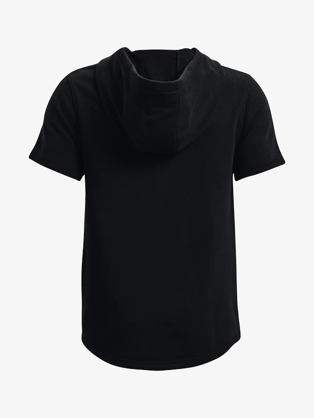 Jongens hoodie Under Armour  Rival Terry SS Hoodie-BLK S