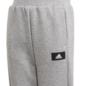 Jongens joggingbroek adidas  Future Icons 3-Stripes Tapered-Leg Pants Medium Grey Heather