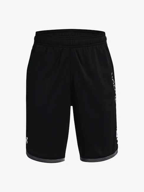 Jongens short Under Armour  Stunt 3.0 Shorts-BLK