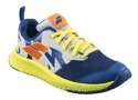 Junior tennisschoenen Babolat Pulsion All Court JR Dark Blue/Yellow