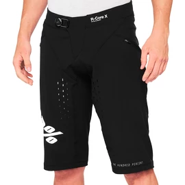 Kinder fietsshort 100% R-Core Youth Shorts Black