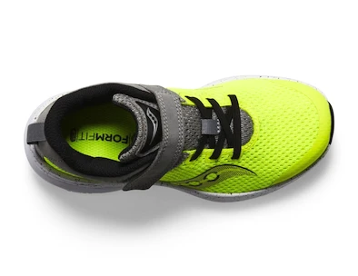 Kinder hardloopschoenen Saucony  Kinvara 14 A/C Citron/Grey