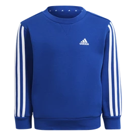 Kinder hoodie adidas Essentials 3-Stripes Crew Neck Royal Blue