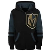 Kinder hoodie Outerstuff  FACEOFF FULL ZIP FLEECE HOODIE  VEGAS GOLDEN KNIGHTS