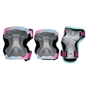 Kinder inline-beschermers Powerslide  Kids Pro Girls II Set Grey/Pink