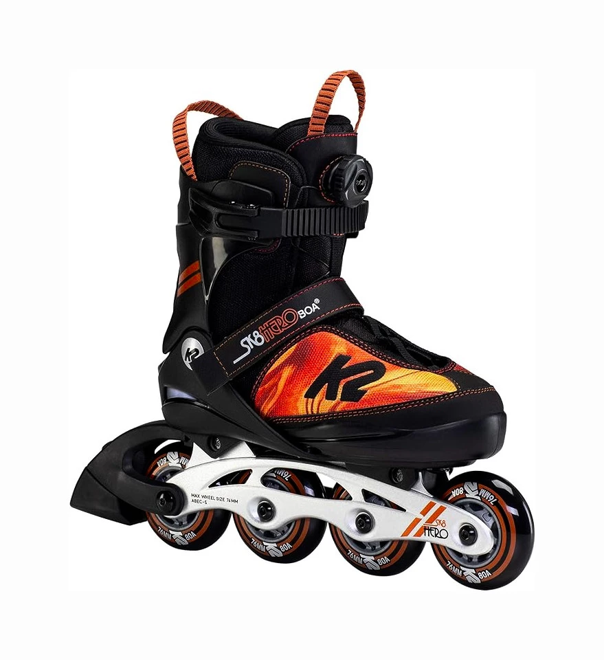 Kinder inlineskates K2  SK8 Hero BOA Alu  EUR 35-40