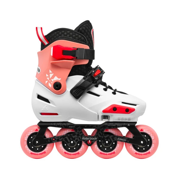 Kinder inlineskates Rollerblade  Apex Platinum/Coral  EUR 37-40