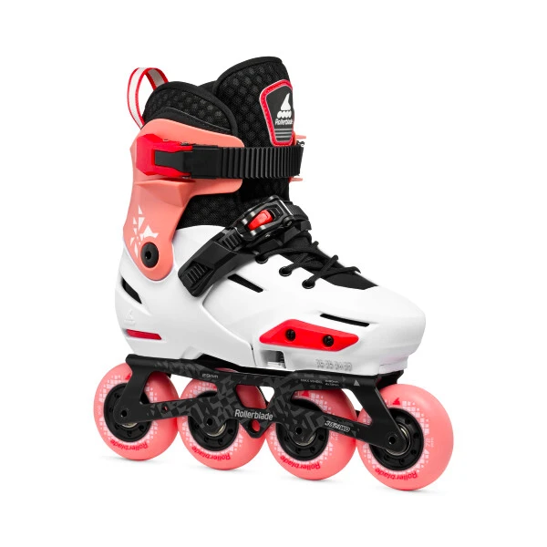 Kinder inlineskates Rollerblade  Apex Platinum/Coral  EUR 37-40