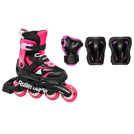 Kinder inlineskates Rollerblade Microblade Combo Black/Pink
