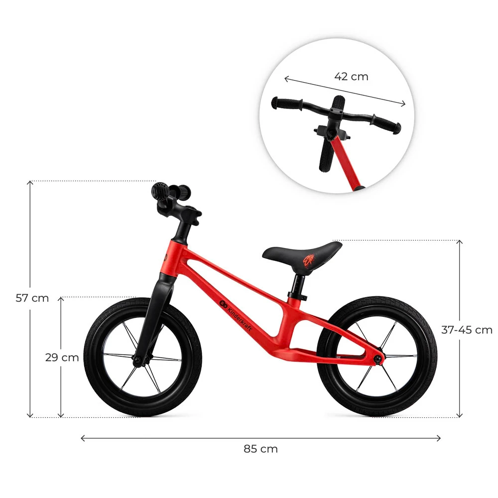 Kinder loopfiets Kinderkraft Eter Red