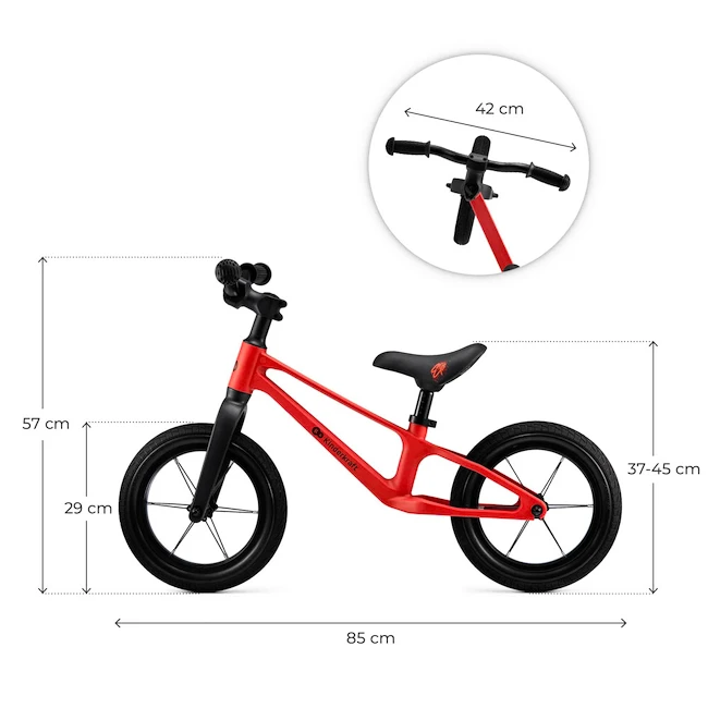 Kinder loopfiets Kinderkraft Eter Red