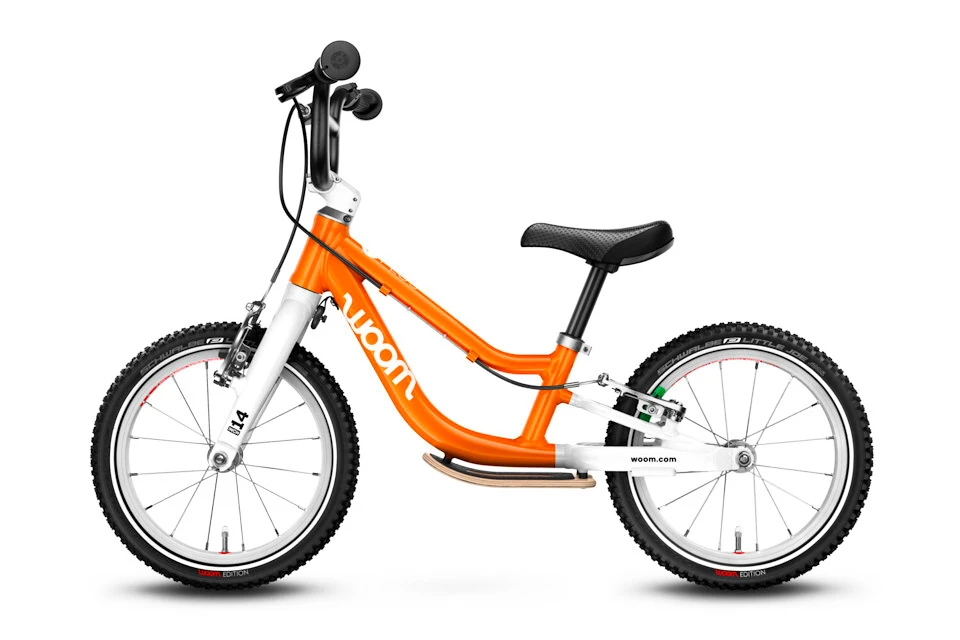 Kinder loopfiets Woom 1 Plus 14" Orange