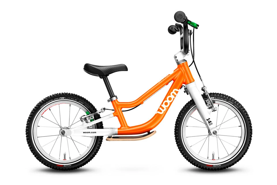 Kinder loopfiets Woom 1 Plus 14" Orange