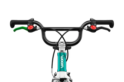 Kinder loopfiets Woom 1 Plus GO Metallic Turquoise