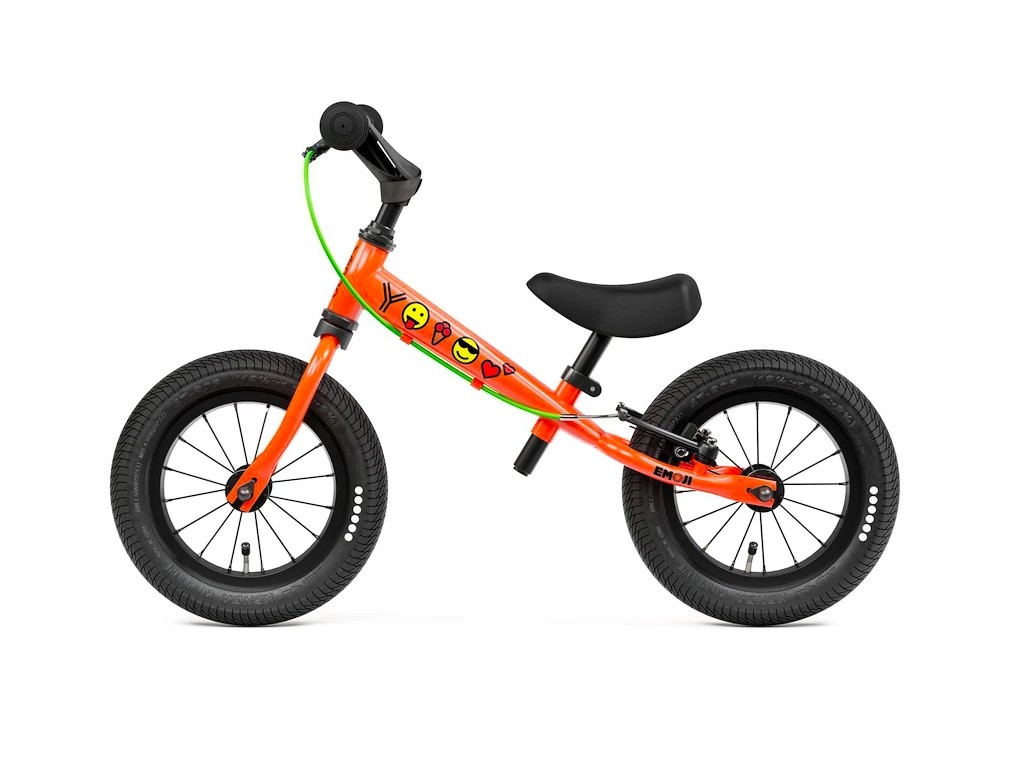 Kinder loopfiets Yedoo  TooToo Emoji Red