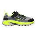 Kinder outdoorschoenen Merrell Moab Speed 2 Low A/C Grey/Black/Citron