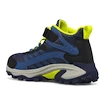 Kinder outdoorschoenen Merrell Moab Speed 2 Mid A/C Wtpf Navy/Hi Viz
