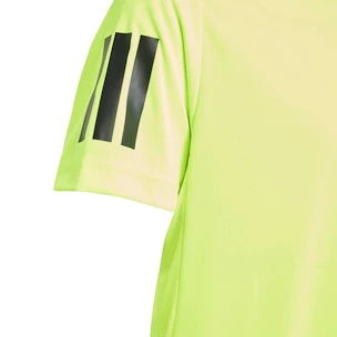 Kinder T-shirt adidas  B Club 3 Stripes Tee Lucid Lemon