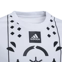 Kinder T-shirt adidas Boys Printed Tennis Shirt White