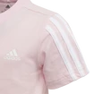 Kinder T-shirt adidas Essentials 3-Stripes Clear Pink