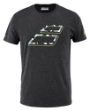 Kinder T-shirt Babolat  Aero Cotton Tee Boy Black Heather