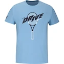 Kinder T-shirt Babolat  Drive Cotton Tee Jr Drive Heritage Blue 6 - 8 jaar