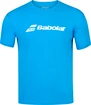 Kinder T-shirt Babolat Exercise Tee Blue