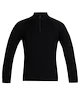 Kinder T-shirt Icebreaker K 260 Tech LS Half Zip BLACK 3