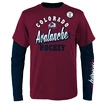 Kinder T-shirt Outerstuff TWO MAN ADVANTAGE 3 IN 1 COMBO COLORADE AVALANCHE