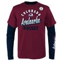 Kinder T-shirt Outerstuff  TWO MAN ADVANTAGE 3 IN 1 COMBO COLORADE AVALANCHE