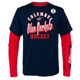 Kinder T-shirt Outerstuff TWO MAN ADVANTAGE 3 IN 1 COMBO COLUMBUS BLUE JACKETS