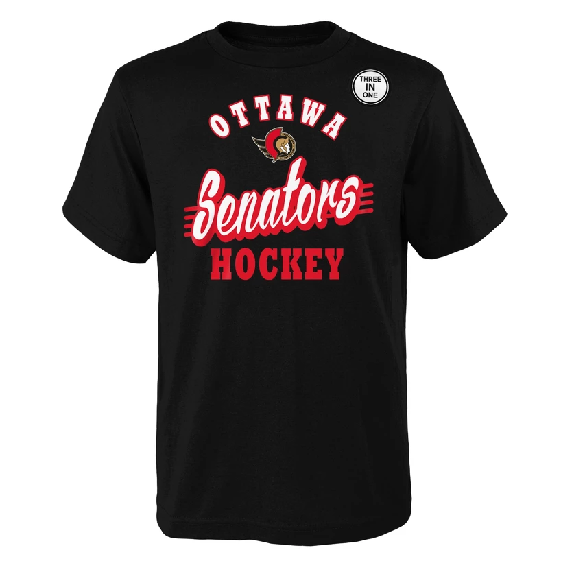 Kinder T-shirt Outerstuff  TWO MAN ADVANTAGE 3 IN 1 COMBO OTTAWA SENATORS S