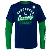 Kinder T-shirt Outerstuff TWO MAN ADVANTAGE 3 IN 1 COMBO VANCOUVER CANUCKS