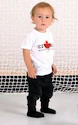 Kinder T-shirt Roster Hockey  IMPORTED FROM CANADA 68 cm, Zwart