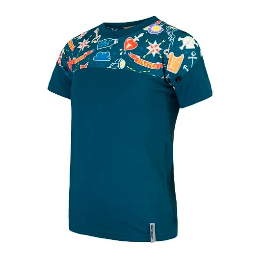Kinder T-shirt Sensor  Coolmax Impress Blue 100 cm