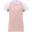 Kinder T-shirt Swix  Steady Peach whip