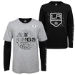 Kinder T-shirts Outerstuff NHL Two-Way Forward 3-in-1 T-shirts voor kinderen NHL Los Angeles Kings