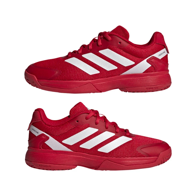 Kinder tennisschoenen adidas  Ubersonic K Lucid Red